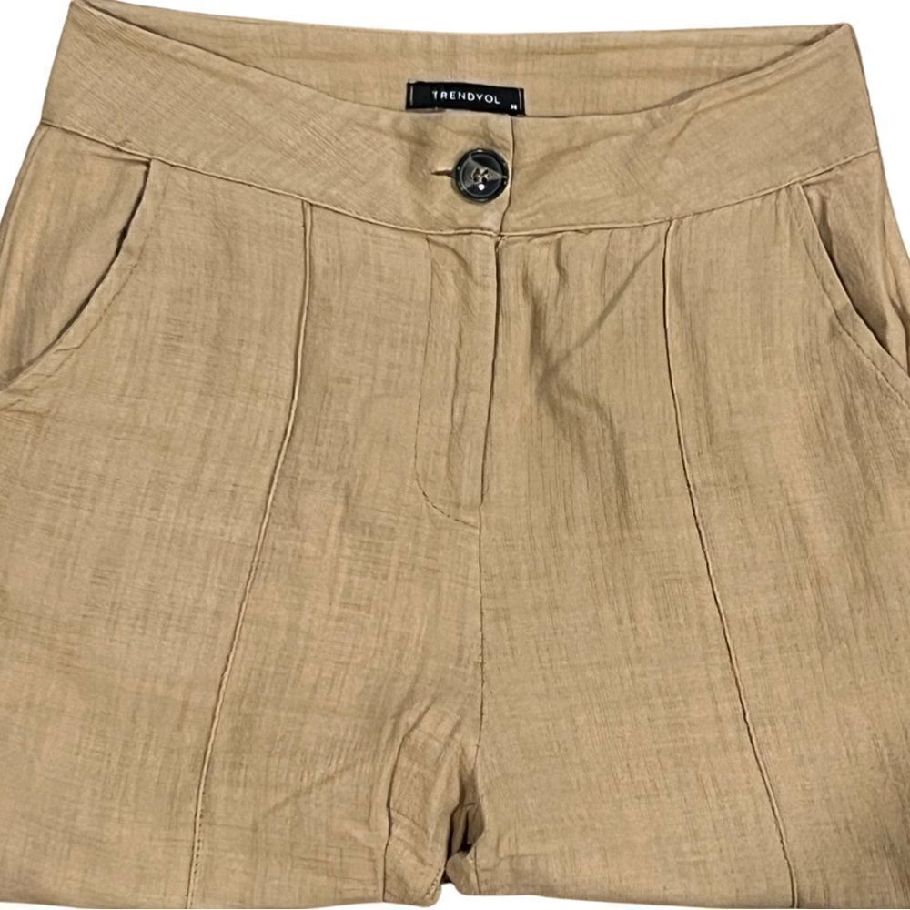 Trendyol Cotton Ankle cropped pants Size 36/S - Picture 6 of 9